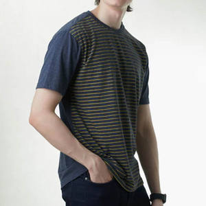 Camiseta de hombre 100% peinado de peso pesado Slim Fit-secado rápido y transpirable - Product Image 5