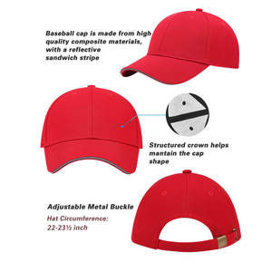 Meilleures ventes Chapeaux de baseball sportifs pour adultes Couleur personnalisée Bas quantité minimale de commande Dernière conception Prix compétitif - Product Image 2