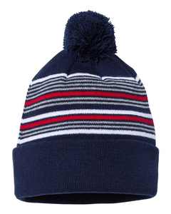 Bonnets en tricot à revers d'hiver personnalisés, broderie, couleur unie, unisexe, chauds, respirants, imperméables, 100% acrylique jacquard 2026 - Product Image 4