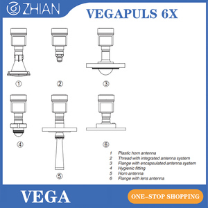 Vegapuls 6x Mita kiwango CHA Rada KWA ajili Ya kipimo zisizo Za mawasiliano Ya vimiminika NA yabisi - Product Image 5