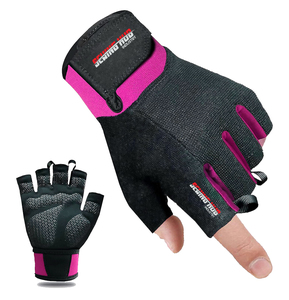Logotipo personalizado de alta calidad entrenamiento deporte mano hombre mujer entrenamiento Fitness levantamiento de pesas gimnasio guantes de boxeo - Product Image 4