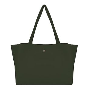 กระเป๋าโท้ทหนังสำหรับผู้หญิงทันสมัยมีสายคล้องไหล่สำหรับสาวออฟฟิศมหาลัย - Product Image 5