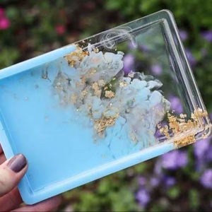 Resin Decorative <b>Tray</b> in Multiple Colors Home Decor Rectangle Resin <b>Tray</b> High Quality - Product Image 1