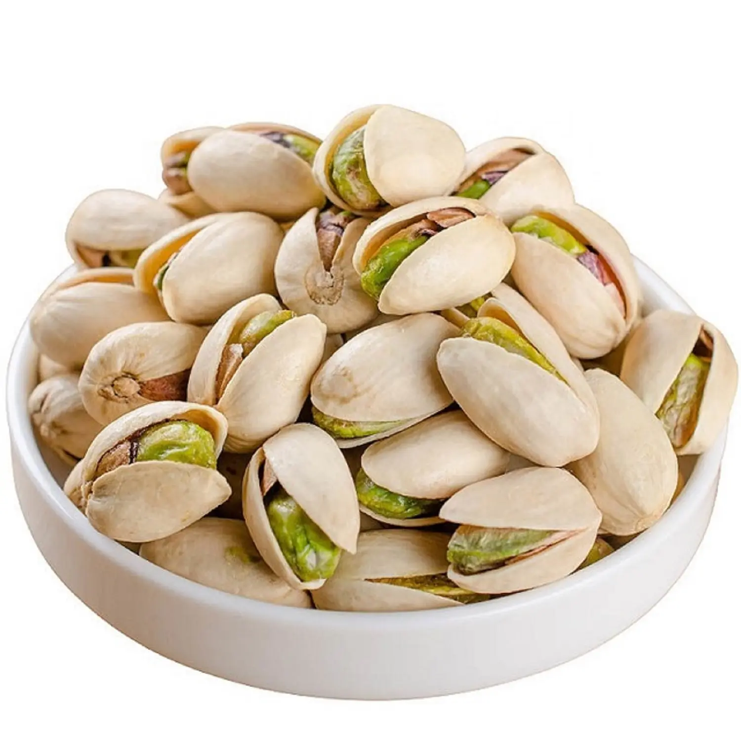 Kacang Pistachio grosir tas kualitas tinggi kemasan atas kacang mete mentah kacang cangkang terbuka biji Pistachio