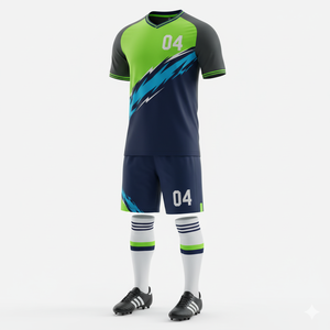 Uniforme de Fútbol Personalizado por Sublimación, Equipación de Fútbol Transpirable de Alta Calidad con Logotipo del Equipo, 100% Poliéster de Secado Rápido para Hombre Adulto - Product Image 2