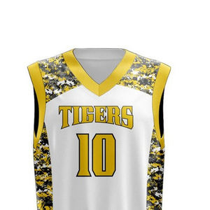 Uniforme de Baloncesto Personalizado de Nailon/Cachemira al Mejor Precio, Conjuntos Profesionales Cómodos, Transpirables, Anti-UV y de Secado Rápido - Product Image 4