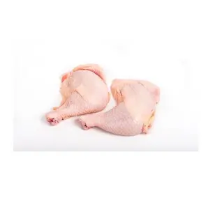 Cuisse de poulet halal congelée/quart de cuisse de poulet/désossé avec peau des États-Unis