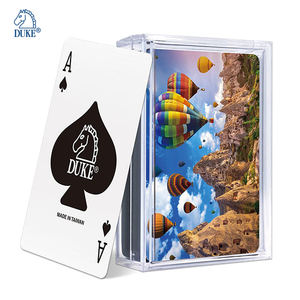 Jeu de cartes à jouer personnalisé fourni en usine, cadeau promotionnel, poker en papier souvenir - Product Image 3