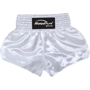 กางเกงขาสั้นมวยไทยขาสั้นดีไซน์ล่าสุดมีคุณสมบัติยืดสำหรับชุดศิลปะการต่อสู้ - Product Image 5