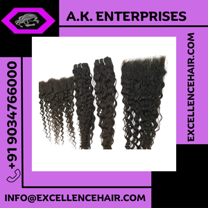 Exportateurs indiens vente 100% qualité d'exportation bouclés Remy vierge trame de cheveux humains Machine Double trame 10A vague naturelle la plus lisse - Product Image 2