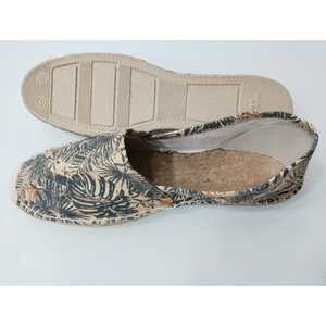 Zapatos de lona con estampado de hojas para mujer y niña, calzado personalizado con diseño a la moda, disponible a un precio más bajo del distribuidor indio, 2023 - Product Image 1