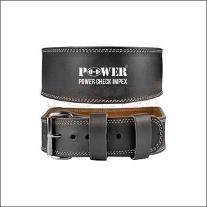 Cinturón de levantamiento de pesas de alta calidad al por mayor cinturón de levantamiento de pesas ajustable protector de gimnasio personalizado OEM de cuero - Product Image 1