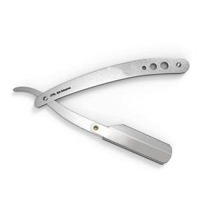 Rasoir de barbier à bord droit de qualité supérieure pour le rasage rapproché Bord de précision pour un rasage lisse Conception ergonomique pour un confort ultime - Product Image 1