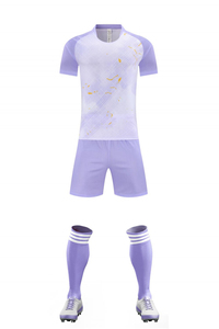 ชุดเครื่องแบบฟุตบอลสำหรับผู้ชายชุดเสื้อทีมฟุตบอลแบบระเหิดชุดฝึกฟุตบอลออกแบบโลโก้ได้ตามต้องการสำหรับผู้ชาย - Product Image 3