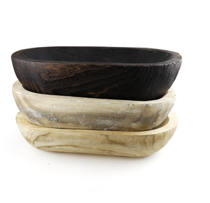 Bol à pâte décoratif en bois Outils professionnels Vaisselle Bol décoratif en bois personnalisé Fournisseur en gros - Product Image 6