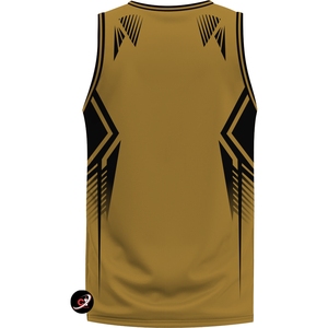 เสื้อบาสเก็ตบอลแขนกุดสำหรับผู้ชายเสื้อบาสเก็ตบอลพิมพ์ซับลิเมชันสินค้ากรีก - Product Image 4