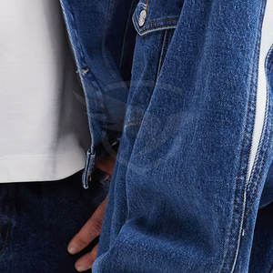 Nouvelle veste en jean unisexe Veste en jean unisexe de haute qualité Veste en jean unisexe au design personnalisé à vendre - Product Image 3