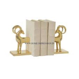 เครื่องตกแต่งบ้านโต๊ะเครื่องหนังสือเครื่องเงินขนาดใหญ่ที่วางหนังสือโลหะทำด้วยมือ - Product Image 4