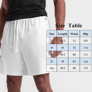 Pantalones cortos deportivos para hombre, de secado rápido, transpirables, de poliéster, diseño informal Con agujeros para el verano, novedad, Popular Plus Active Bottoms, envío DDP - Product Image 5