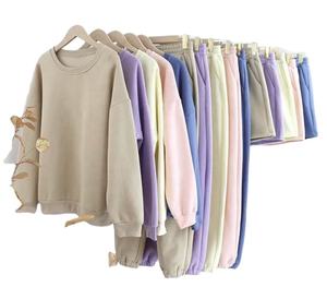 2024 survêtement de gymnastique pour femmes de Style Hip Hop à col rond personnalisé XL chemise de Jogging en polaire de couleur personnalisée écologique Logo imprimé respirant - Product Image 5