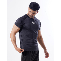 T-shirts de gymnastique de jogging pour hommes à prix compétitif T-shirt taille personnalisée chemise de compression
