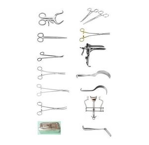 Ensemble d'instruments chirurgicaux gynécologiques de haute qualité certifiés CE, kit d'instruments en acier inoxydable - Product Image 6