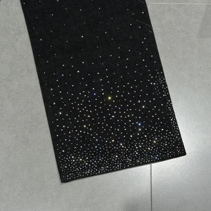 กางเกงขายาวทรงแบ็กกี้ ดีไซน์ดั้งเดิม คุณภาพสูง ผลิตโดยผู้ผลิต OEM เสื้อผ้าสตรีทแวร์ ประดับคริสตัลสีดำ กางเกงแบ็กกี้ประดับคริสตัล - Product Image 6