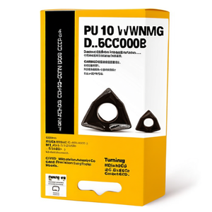 Inserto de Torneado Indexable con Recubrimiento MT-CVD PU 10 ISO WNMG 080408E-MT5305 D. 5.16mm para Herramientas de Torneado de Precisión - Product Image 2