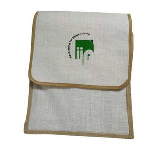 Bolsas de yute de alta calidad para compras, regalos de comestibles, patrón de tela de estilo personalizado, Color pequeño, origen crudo, India - Product Image 2