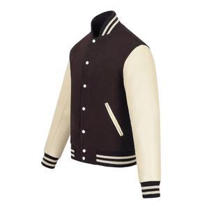 แจ็กเก็ตทีมตัวแทนทางการเคลือบ OEM เสื้อกันลมกันน้ำเครื่องแต่งกายแนวสตรีทของวิทยาลัยสีตามสั่ง - Product Image 6