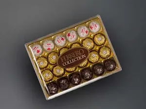 Collection Ferrero Rocher : Chocolats fins au lait et aux noisettes, assortiment de bonbons et chocolats à la noix de coco, 48 pièces - Product Image 3