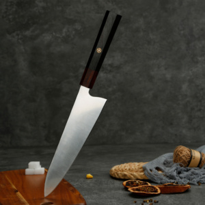 Wholesale Customized Premium Quality OEM ODM Damascus Steel Kitchen <b>Slicing</b> Chef Knife <b>Wooden</b> Handle Meat Fish Handmade - Product Image 4
