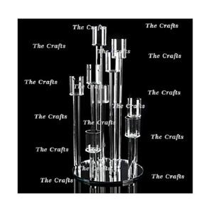 Acrylic <b>Candelabra</b> Candle Stand Customized Size And Shape <b>Candelabra</b> For Wedding Party And Engagement Use - Product Image 6