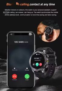 <span class=keywords><strong>Reloj</strong></span> Inteligente OEM KC82 con Asistente de Voz con IA y Diseño Impermeable, <span class=keywords><strong>Reloj</strong></span> Inteligente Resistente al Agua para Aventuras al Aire Libre, Relojes KC82 - Product Image 4