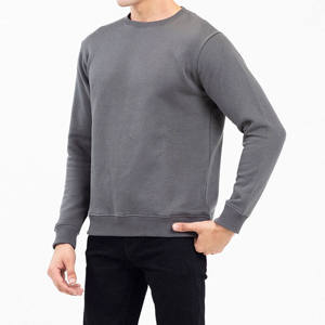 2025 Latest Style Knitted Men Hoodies <b>Sweatshirt</b> Regular Fit Custom <b>Plain</b> Crew Neck High Quality Winter Eco-Friendly Breathable - Product Image 6