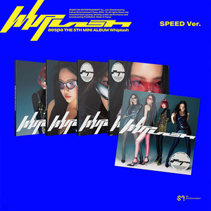 Aespa K-Pop Llavero para el 5 ° Mini Álbum Whiplash [SPEED Ver.] Incluye 36p póster plegado Photobook y pegatina PhotoCard - Product Image 2