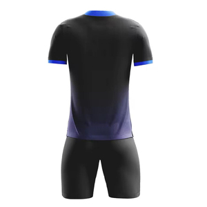 Nueva Llegada 2025 Conjuntos de Camisetas de Fútbol Personalizadas al por Mayor, Impresión Digital, Uniformes de Fútbol Transpirables de Manga Corta a Bajo Precio - Product Image 6