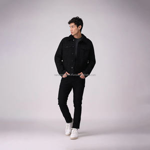 Nardon Apparel Chaqueta de mezclilla de invierno clásica personalizada para hombres-100% algodón prendas de vestir transpirables - Product Image 1