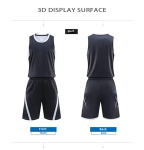 Camiseta deportiva transpirable de secado al aire para hombre y mujer, traje de entrenamiento y competición, uniforme de equipo de baloncesto, ropa de baloncesto transpirable - Product Image 5