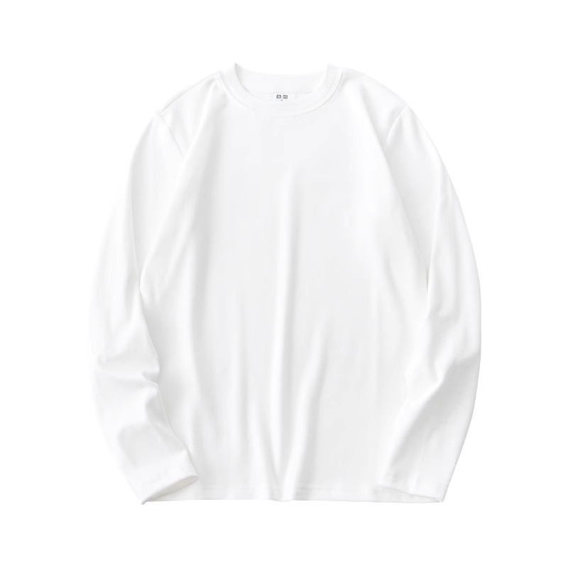 [German velvet][Round neck] White