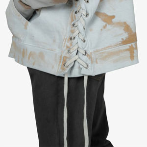 Sweat à capuche élégant pour hommes, confortable et doux pour une tenue décontractée, aventures en plein air, design brodé numérique pour l'hiver - Product Image 5