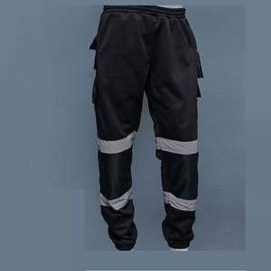 Pantalones de trabajo de seguridad de poliéster 100%, pantalones de seguridad para el trabajo con múltiples bolsillos, ropa de trabajo reflectante para hombres, pantalones de seguridad - Product Image 4