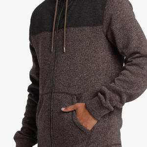 Sudadera con capucha personalizada de 400gsm para hombre, sudadera con cremallera completa de peso pesado de gran tamaño con bolsillos bordados para el invierno, directo de fábrica - Product Image 4