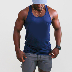 Débardeur de musculation pour homme en coton de haute qualité avec logo personnalisé, débardeur de musculation pour la salle de sport - Product Image 1