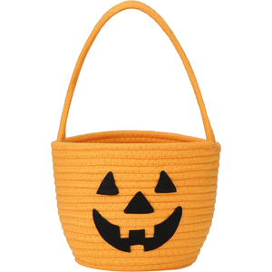 ตะกร้าผ้าฝ้ายสำหรับตกแต่งวันฮาโลวีนตะกร้าลายสัตว์สำหรับงานแฮนด์เมดวันหยุดในเวียดนาม - Product Image 4