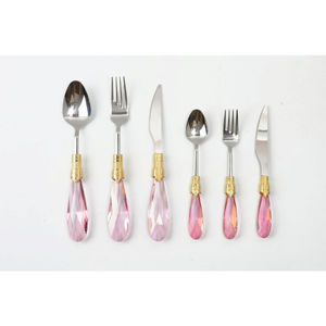 Standard Quality Made in India Wholesale <b>Cutlery</b> <b>Reusable</b> Flatware <b>Set</b> Stainless Steel for Wedding Events - Product Image 6