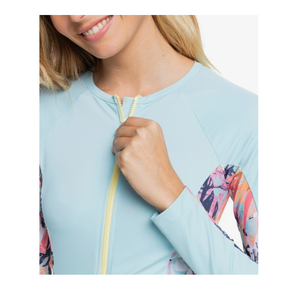 oem custom high quality women top <b>long</b> sleeve sustainable <b>beach</b> water sports swimsuit quick dry rash guard wholesale supplier - Product Image 5