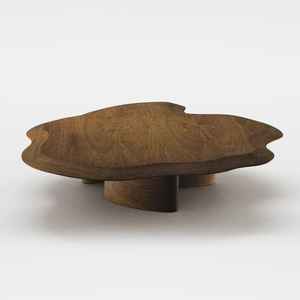 Juego de Mesa de Centro Redonda de Estilo Animal Minimalista Moderno, Hecho a Mano, con Base de Cuerno, Muebles Duraderos para el Hogar, Arte y Coleccionables de HF Industries - Product Image 3