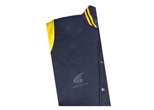 Dernière Collection – Blouson d'Hiver Oversize Style Letterman pour Homme en Coton/Laine, Col Montant, Respirant et Écologique - Product Image 4