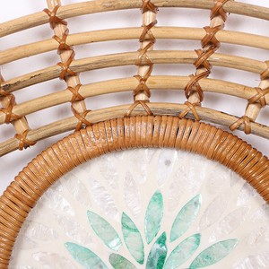 High Quality Eye 70x50 cm <b>MOP</b> Rattan <b>Wall</b> Decoration Elegant New Design Rattan <b>Wall</b> Decoration Handmade in Vietnam - Product Image 5